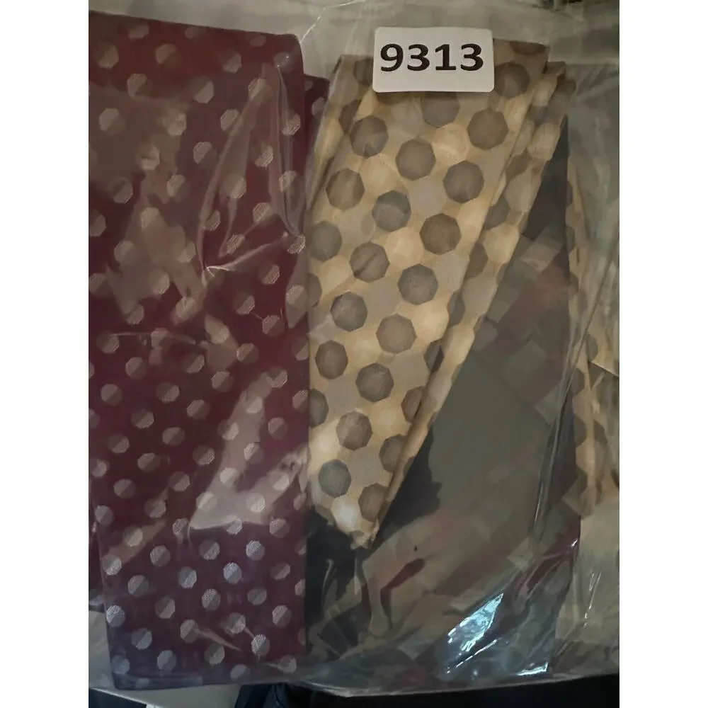 John Ashford Ties 100% Silk Handmade Lot of 3 Ties